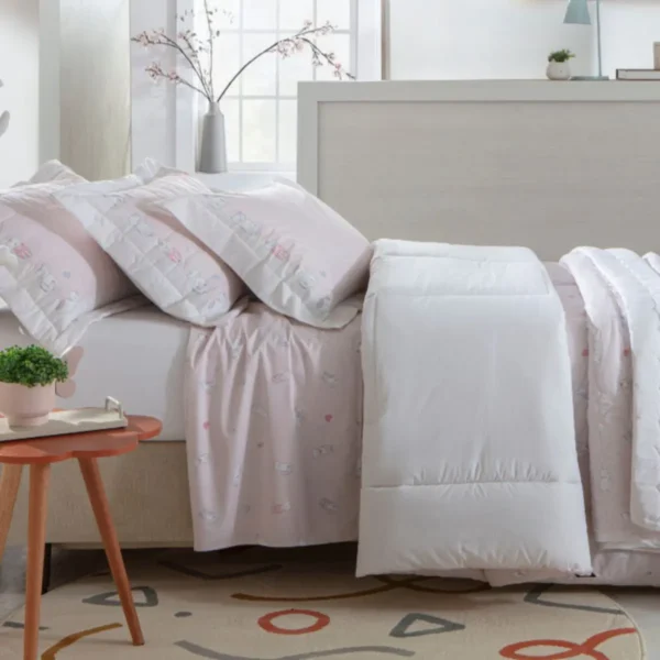 JOGO DE CAMA LUNNA VIDA BELLA ESTAMPADO 200 FIOS