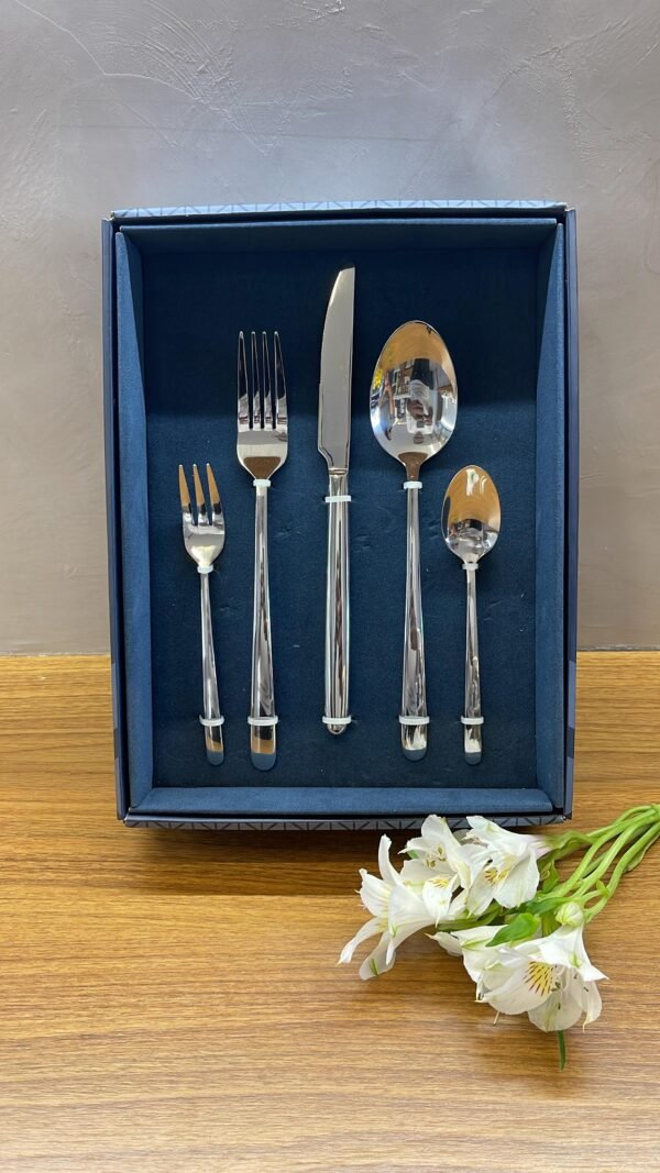 FAQUEIRO 30PC DE AÇO INOX CHAMPANHE VIENA